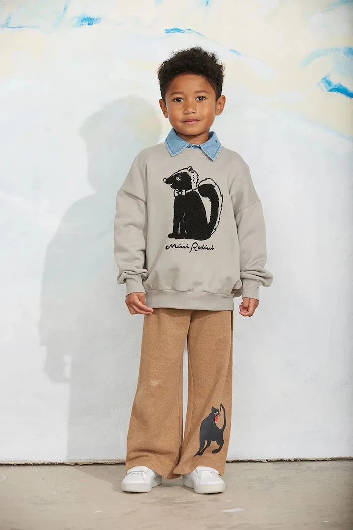 Pamuklu Çocuk Skunk Sweatshirt