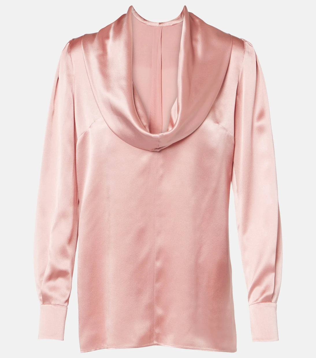 Dolce&Gabbana - Draped silk satin blouse