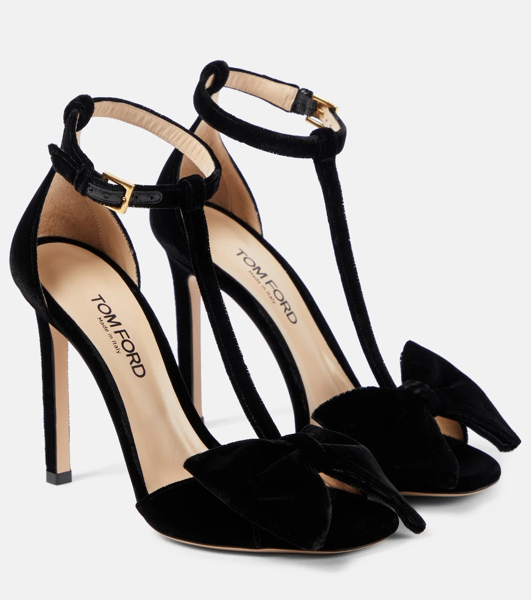 Tom Ford - Brigitte velvet sandals