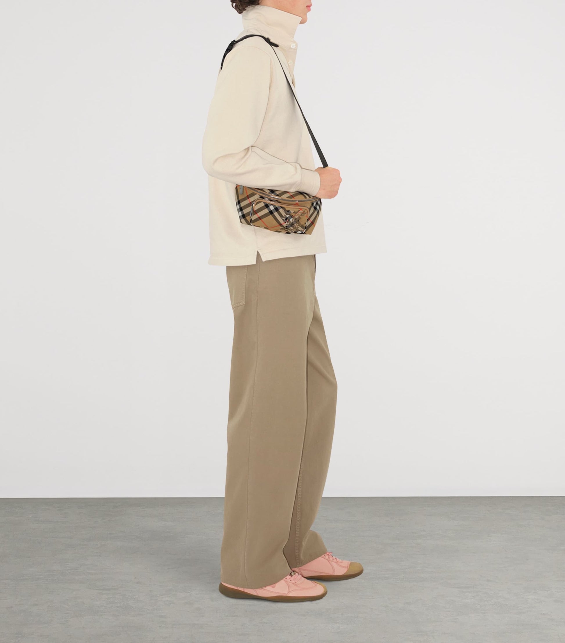 Small Check Belt Bag