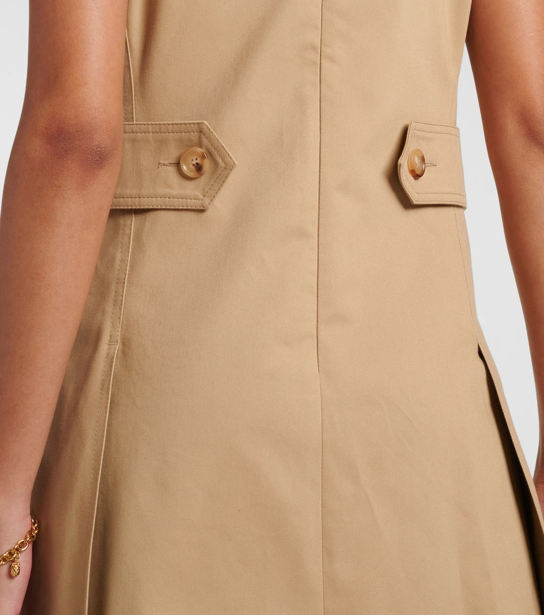 Chloé - Cotton satin minidress