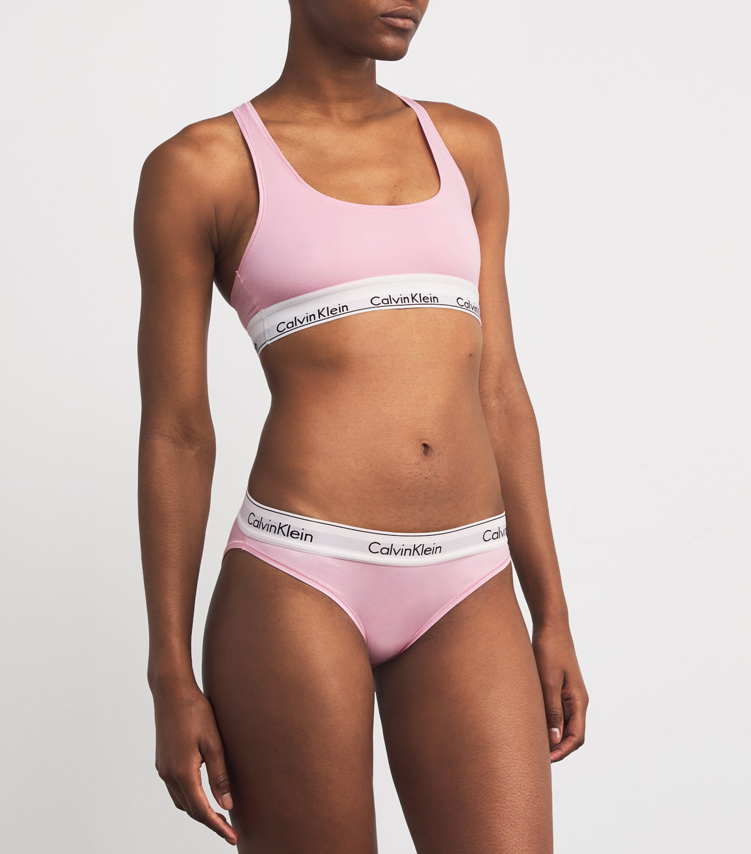 Pink Logo Bralette