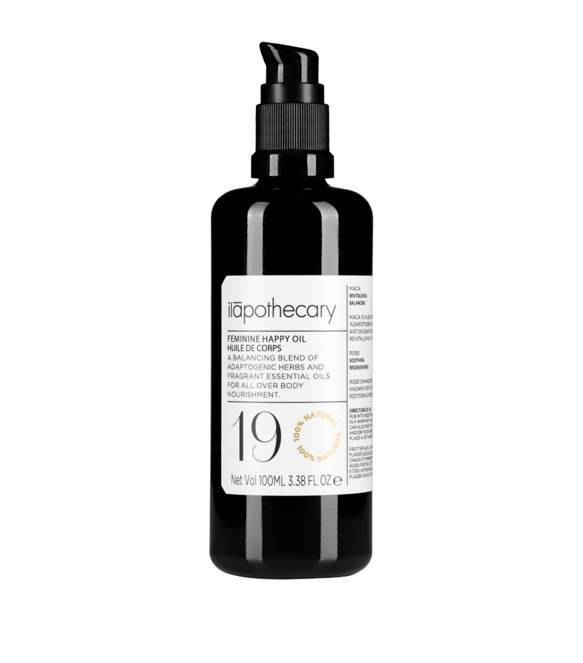 Ilapothecary Feminine Happy Body Oil (100ml)
