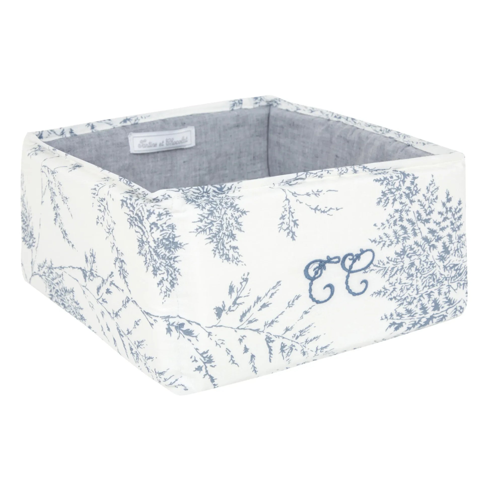 Tartine et Chocolat - Foliage Basket | Grey