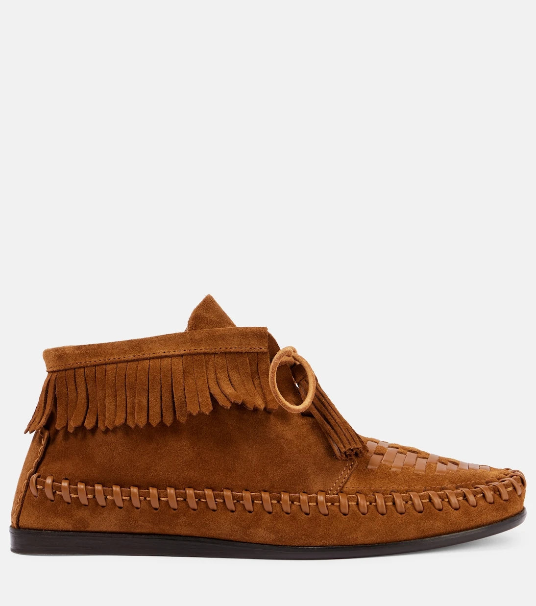 Isabel Marant - Felsa fringed suede ankle boots