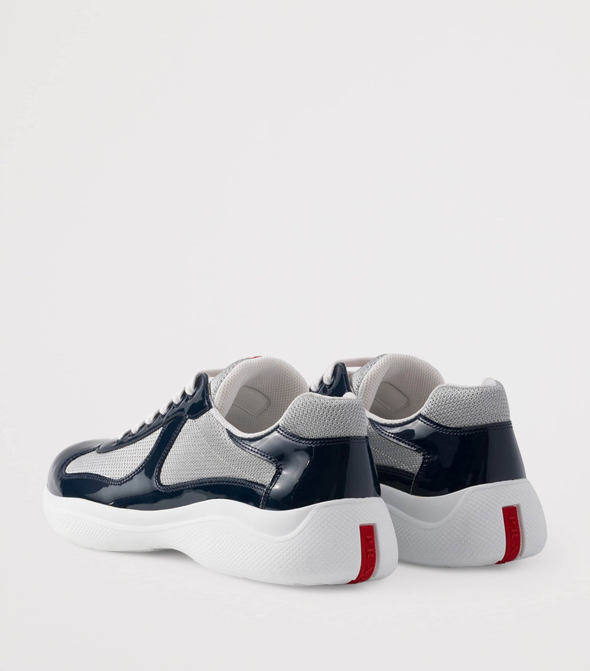 Patent Leather-Blend America's Cup Sneakers