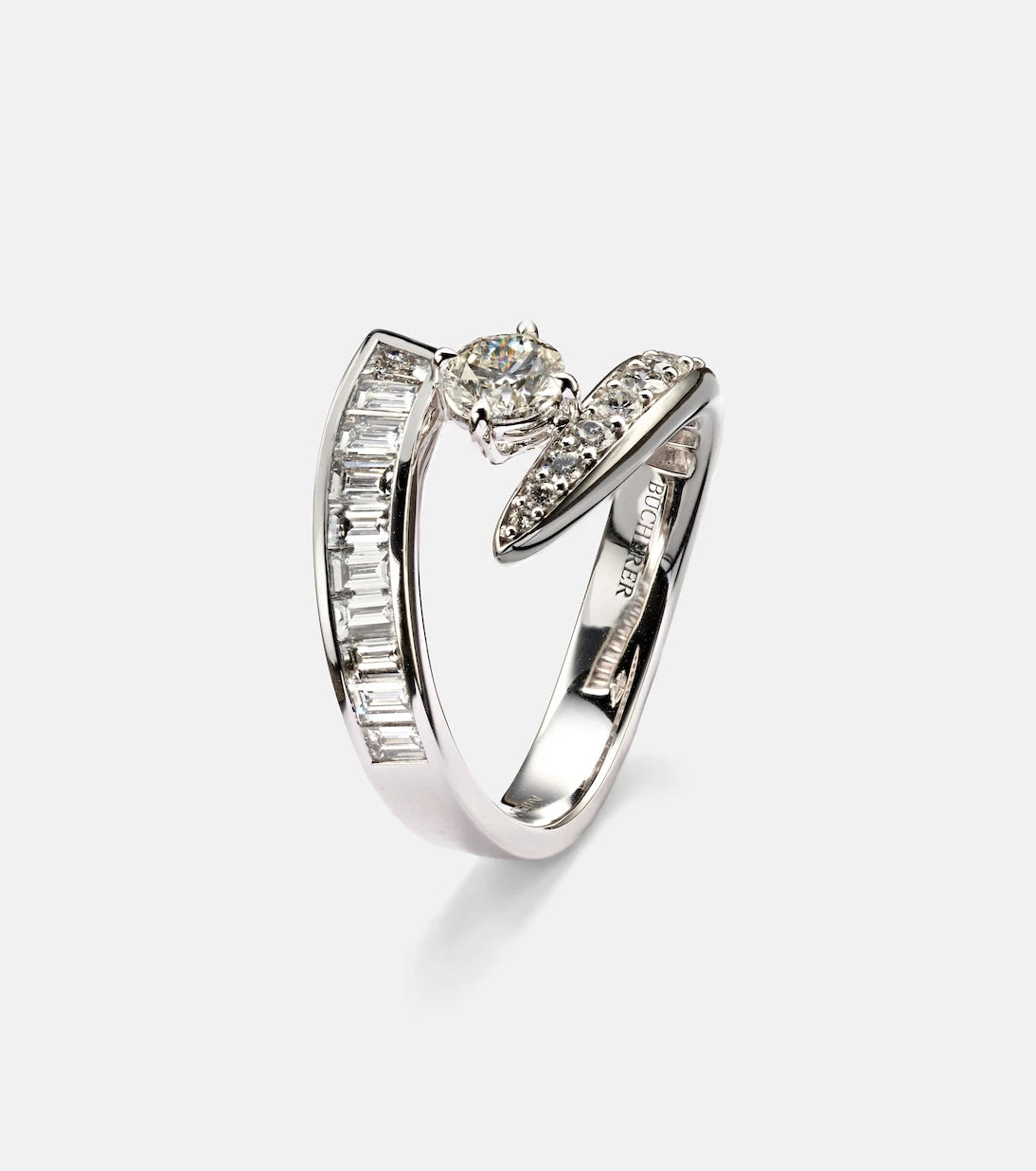 Bucherer Fine Jewellery - Inner Fire 18kt white gold ring with diamonds