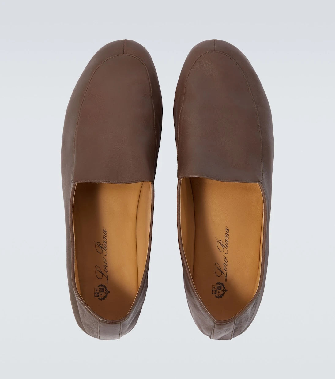 Loro Piana - حذاء لوفرز أنتون ووك الجلدي