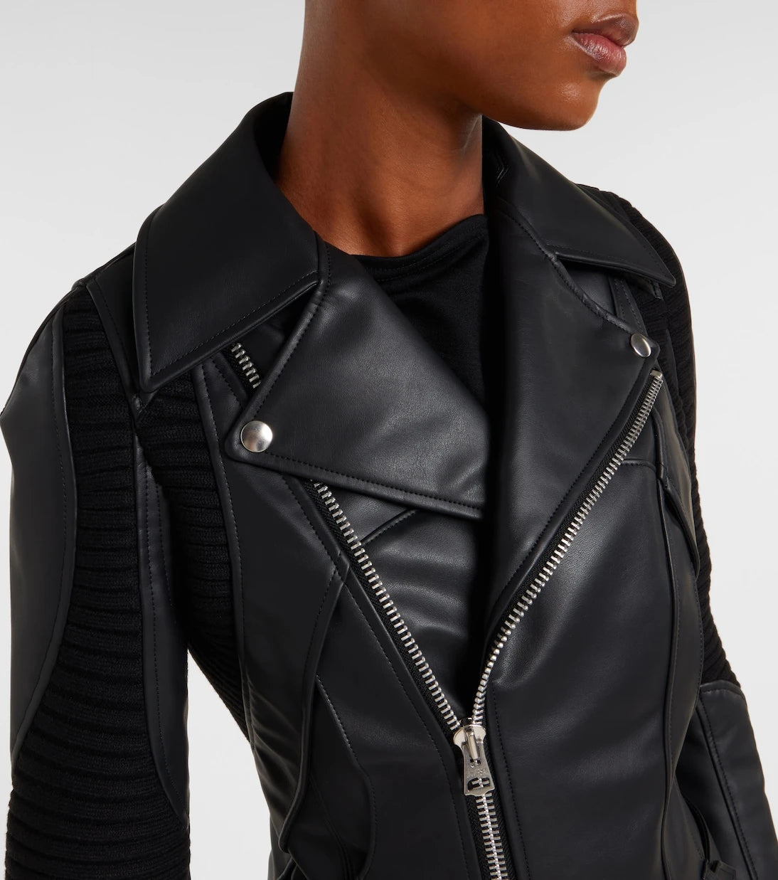 Junya Watanabe - Belted biker jacket