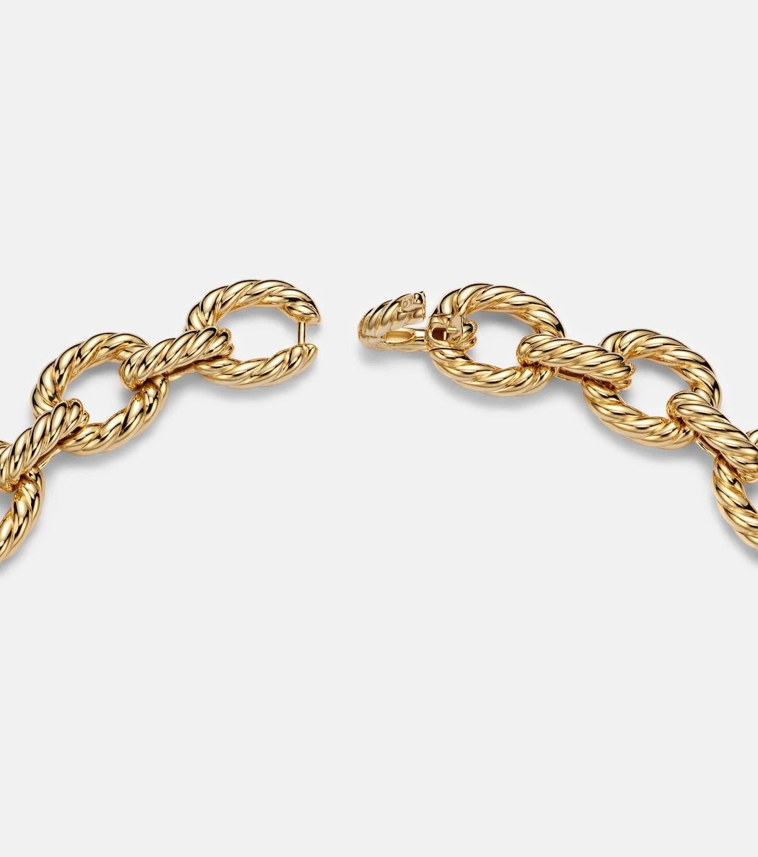 David Yurman - Sculpted Cable 18kt gold chain necklace