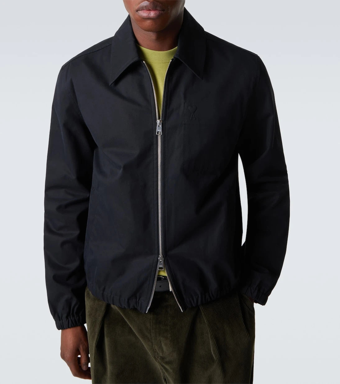 Ami Paris - Ami De Cœur cotton gabardine jacket