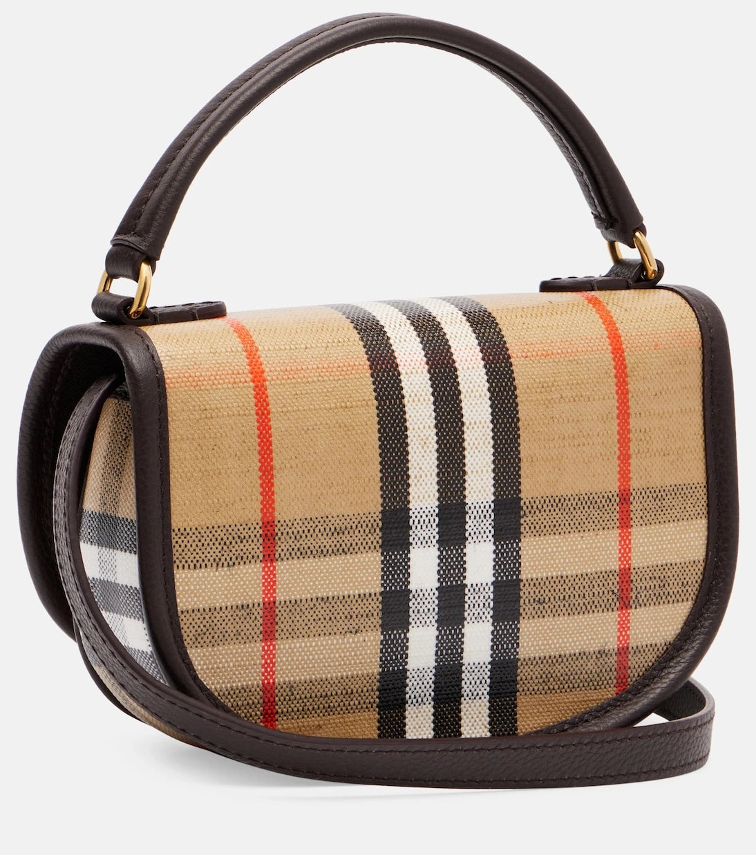 Burberry - Highlands Mini jacquard shoulder bag