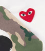 Comme Des Garçons Play Camouflage Half Heart Logo T-Shirt
