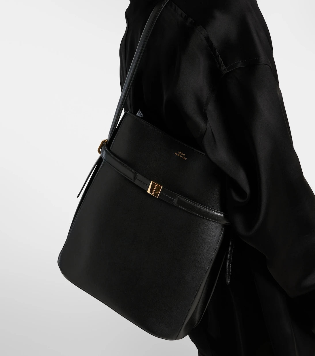 Toteme - Leather bucket bag