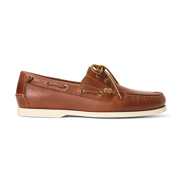 Кожени мокасини Polo Ralph Lauren Merton Boat