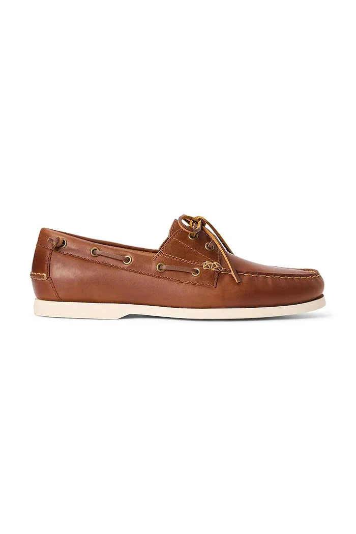 Кожени мокасини Polo Ralph Lauren Merton Boat