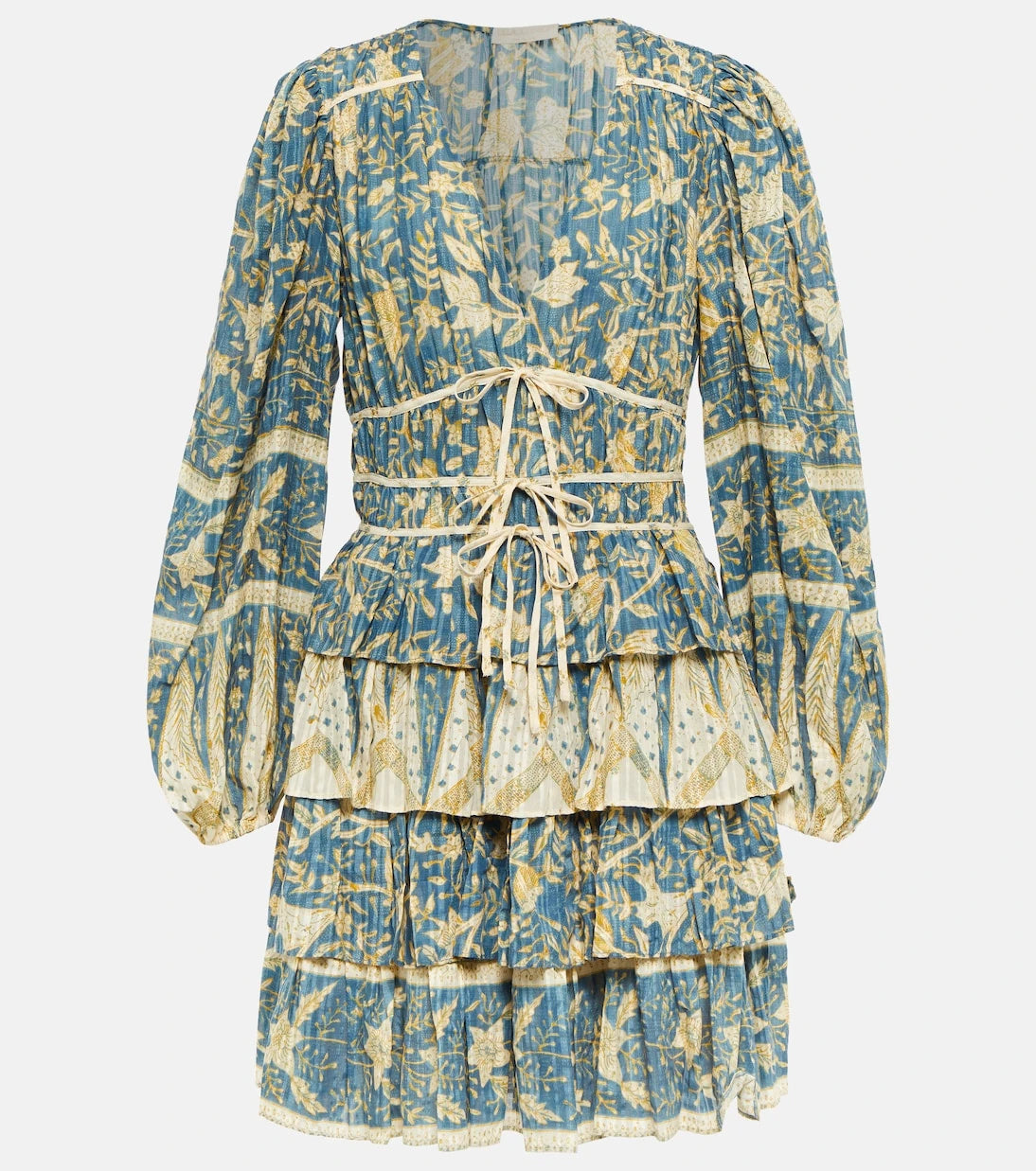 Ulla Johnson - Nina floral cotton-blend minidress