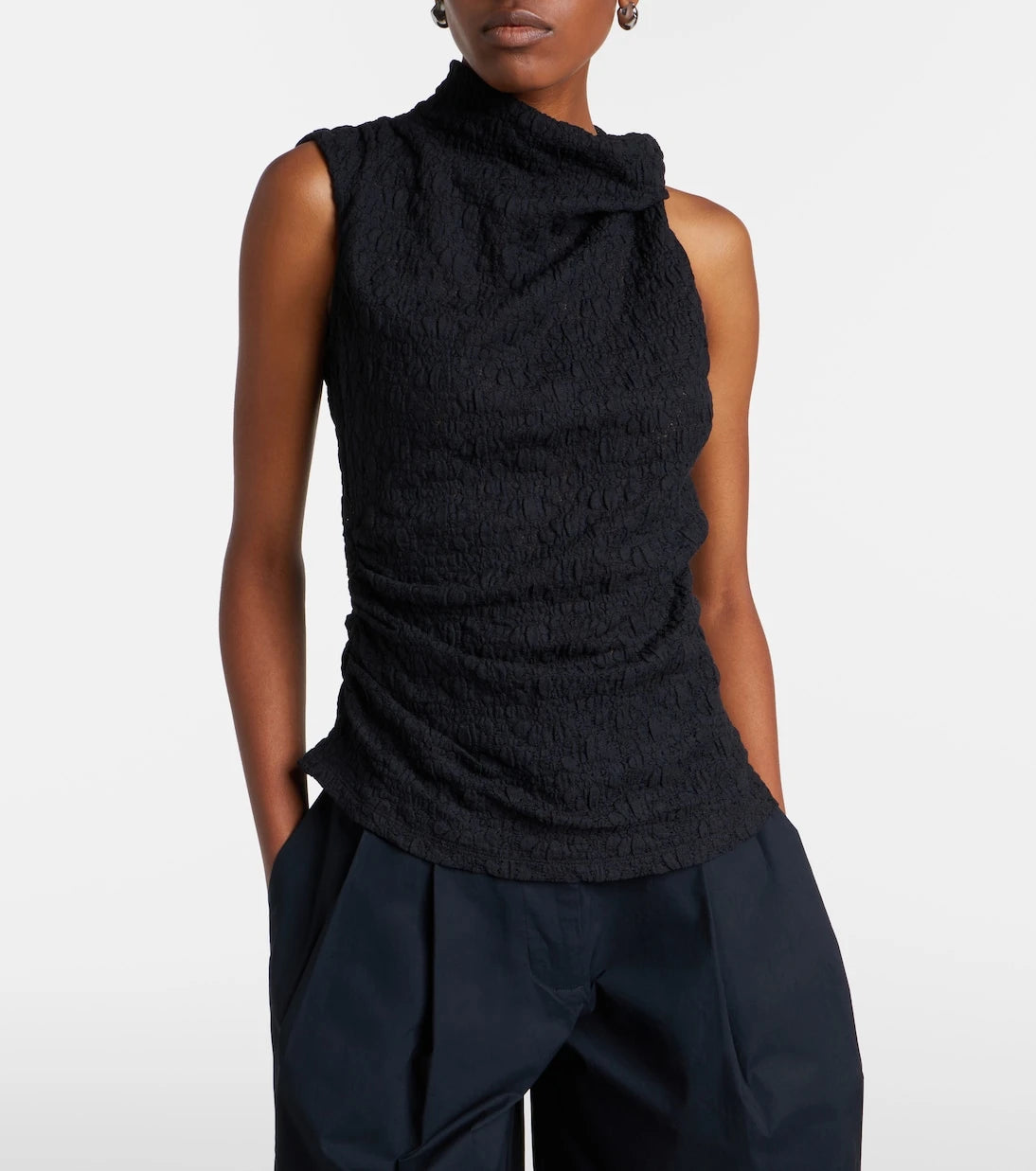 Proenza Schouler - White Label Circe asymmetric lace top