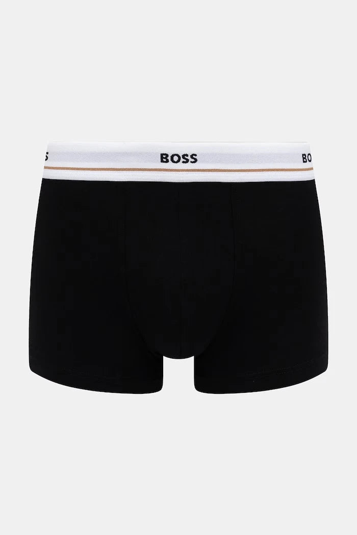 BOSS Erkek Pamuk ve Elastan Boxer Trunk 5P Essential 5’li