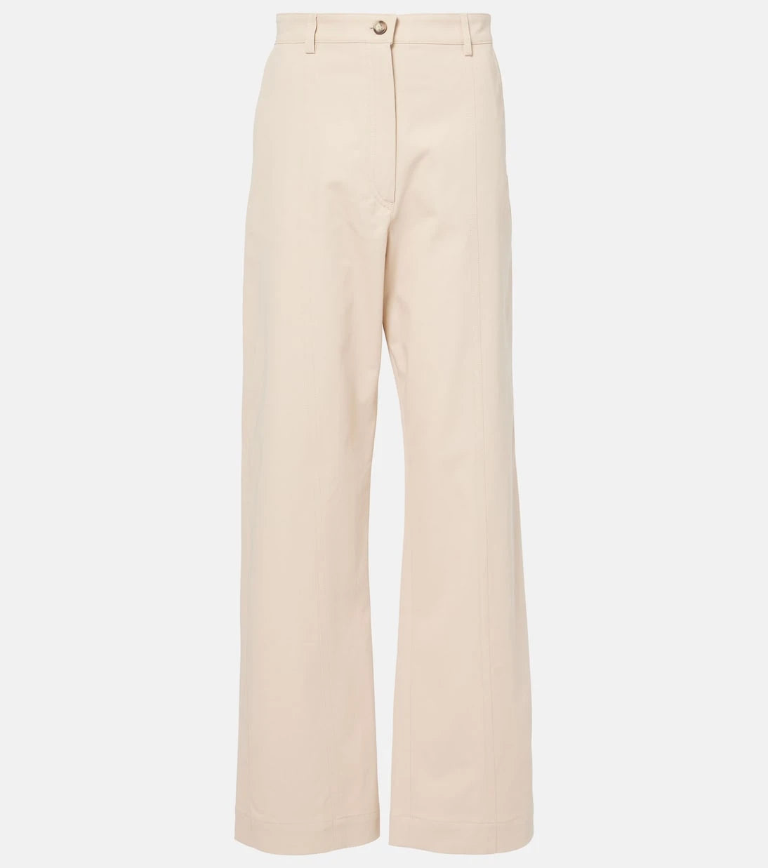 Sportmax - Era cotton-blend wide-leg pants