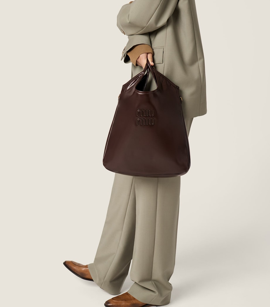 Patent Leather Ivy Tote Bag