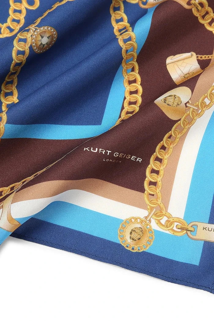 Kurt Geiger London kadın ipek fular