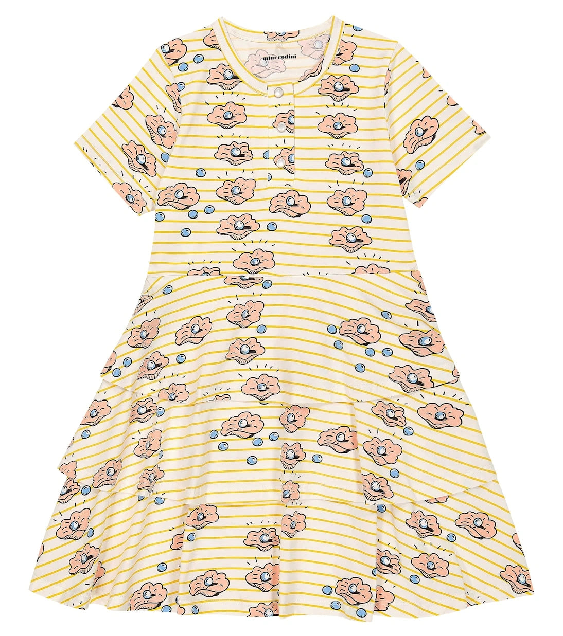 Mini Rodini - Seashell cotton dress