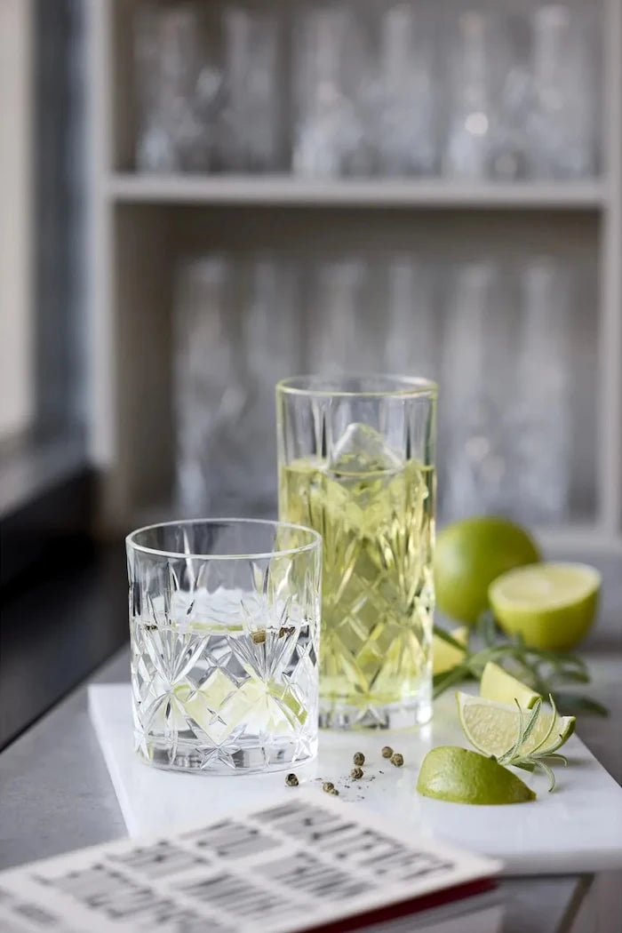 Lyngby Glas kristal cam viski bardakları seti