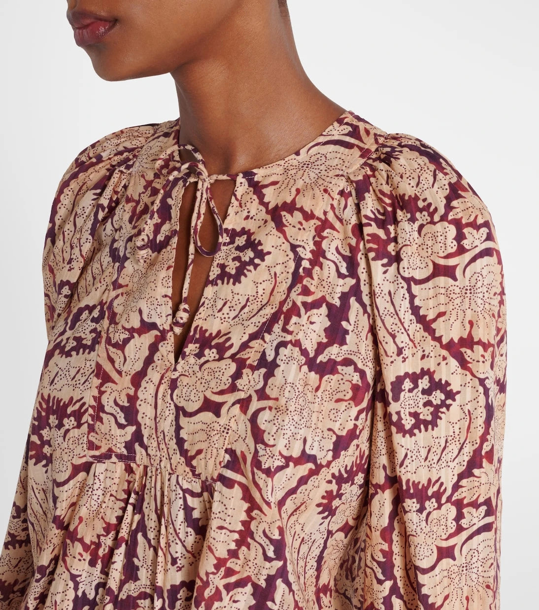 Ulla Johnson - Brea printed cotton-blend blouse