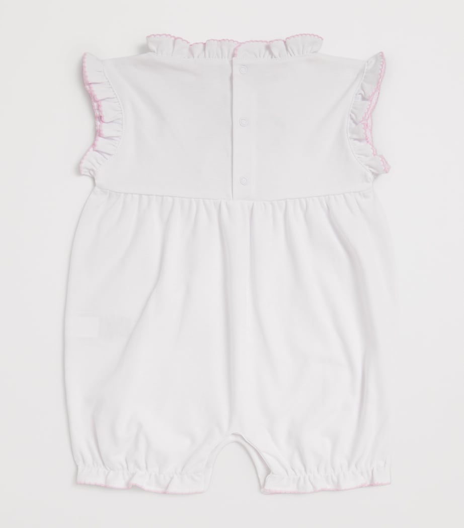 Pima Cotton Lemon Blossom Playsuit (9 Months)
