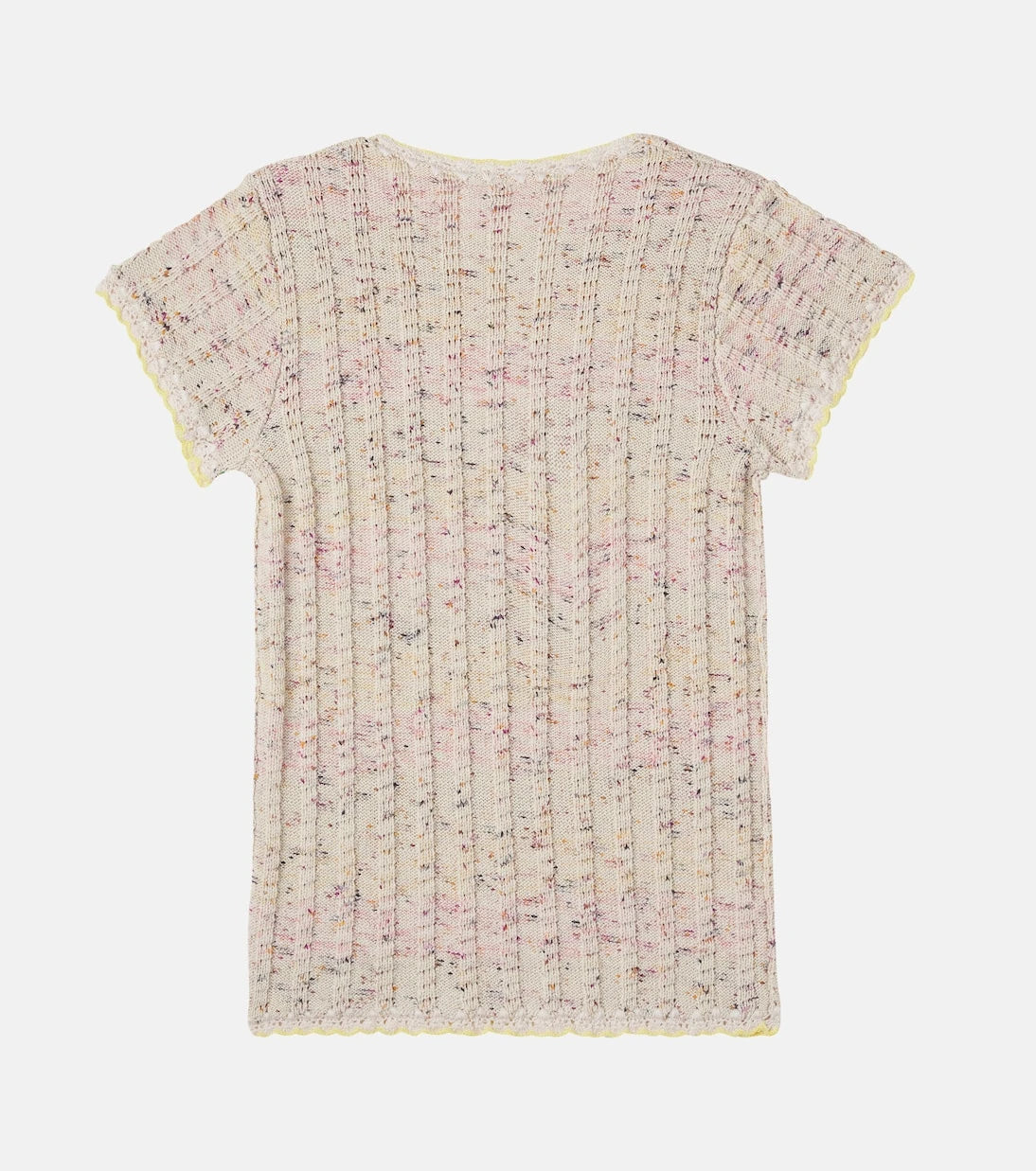 Zimmermann Kids - Knitted cotton-blend dress