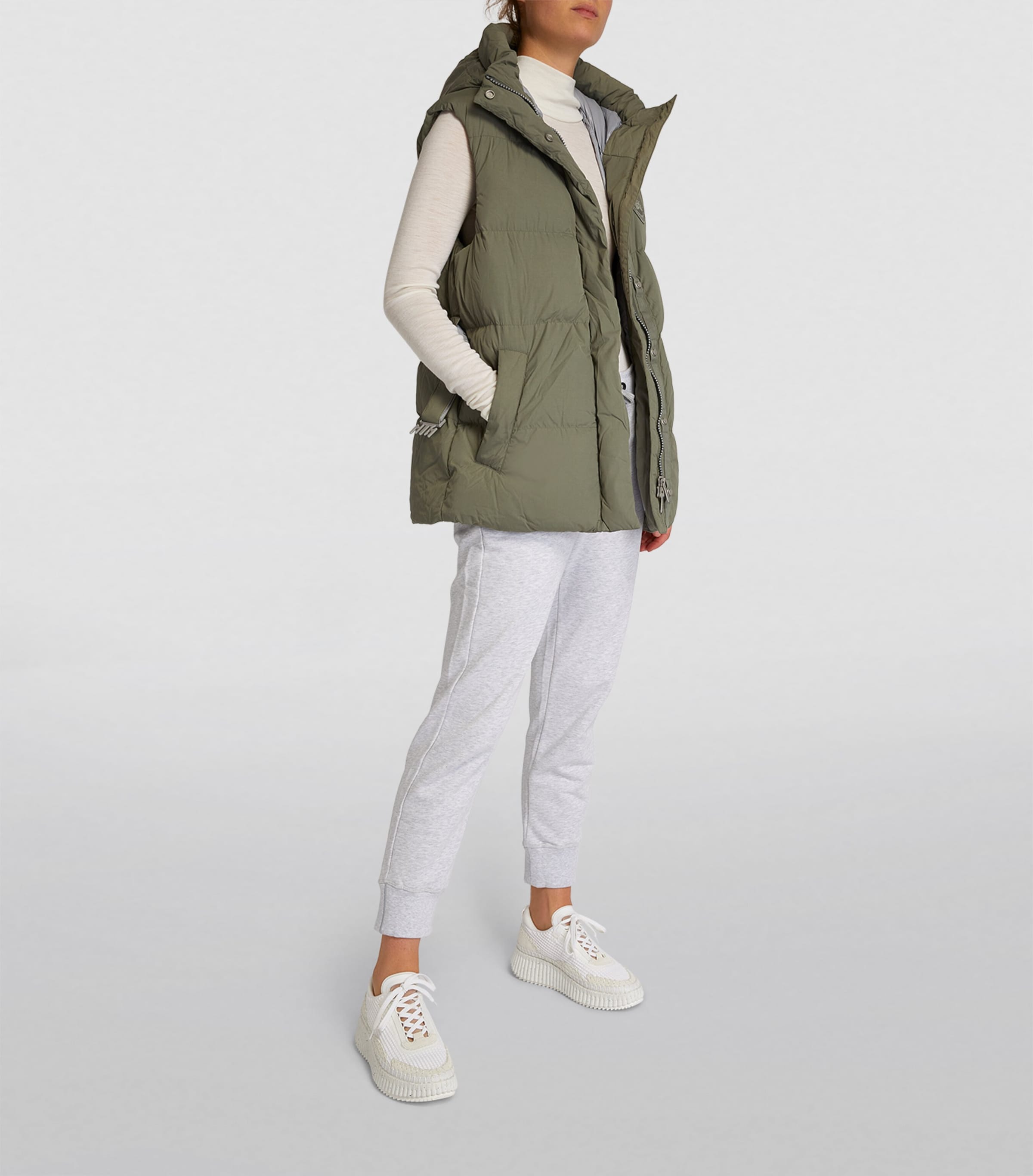 Canada Goose Green Down-Filled Rayla Gilet