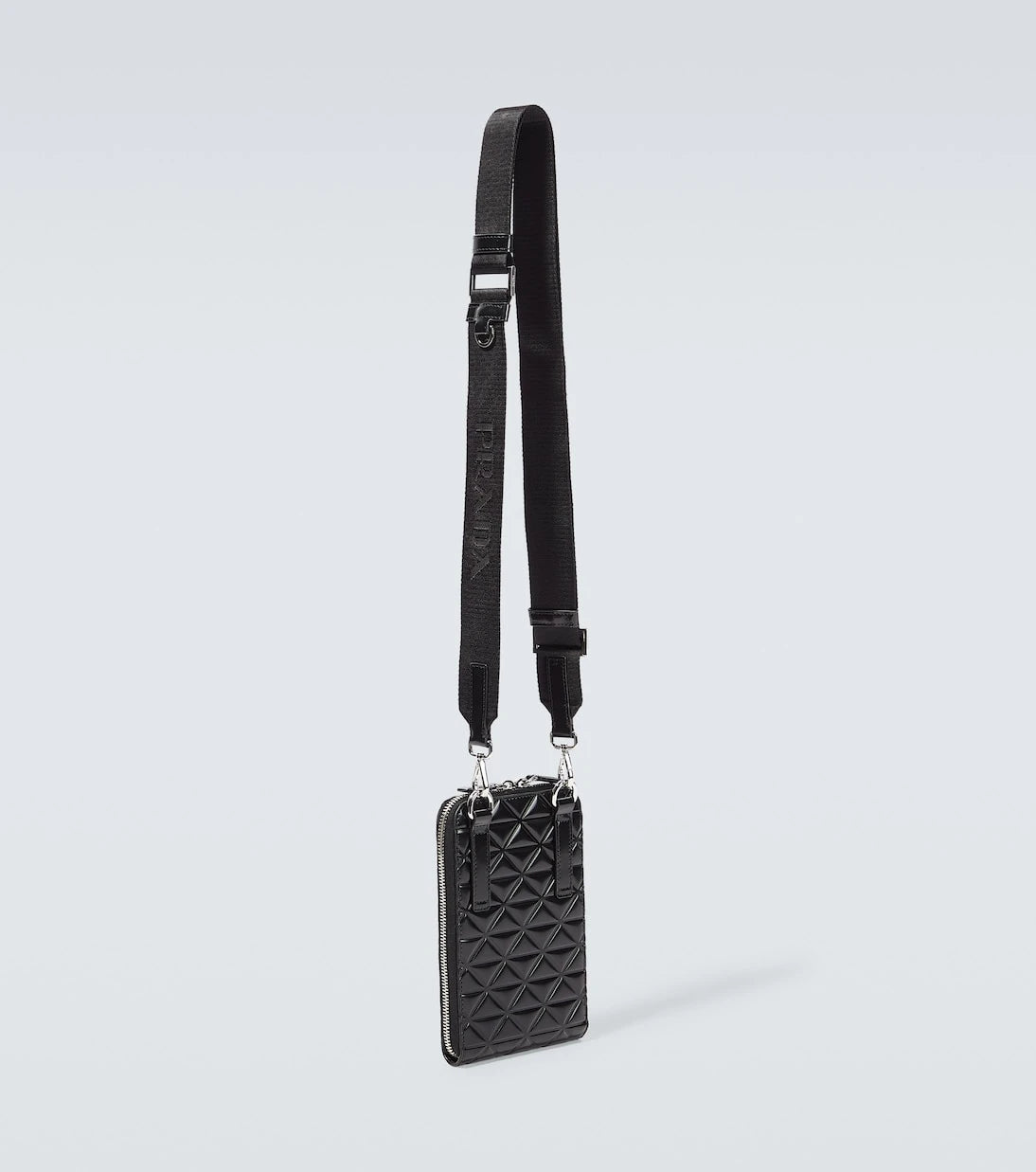 Prada - Embellished leather phone case