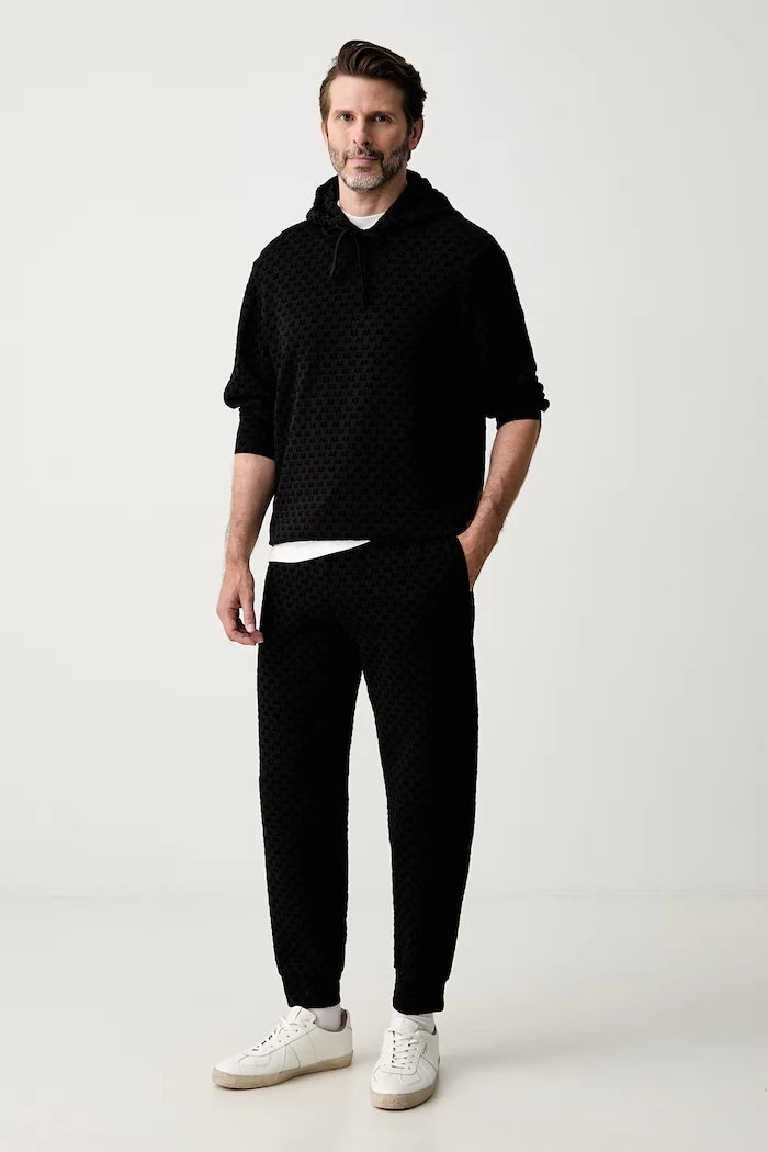 Armani Exchange капüşonlu erkek pamuklu sweatshirt