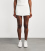 White SRC Mini Tennis Skirt
