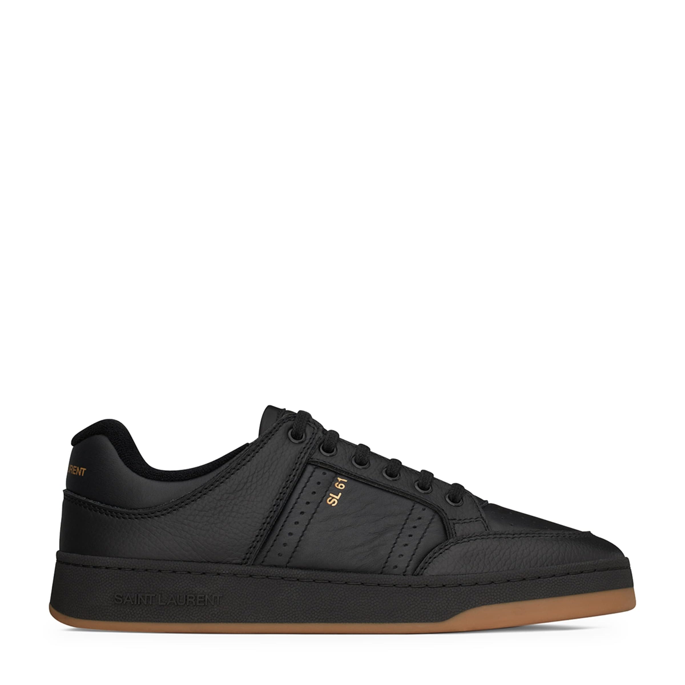 Saint Laurent Leather SL/61 Low-Top Sneakers