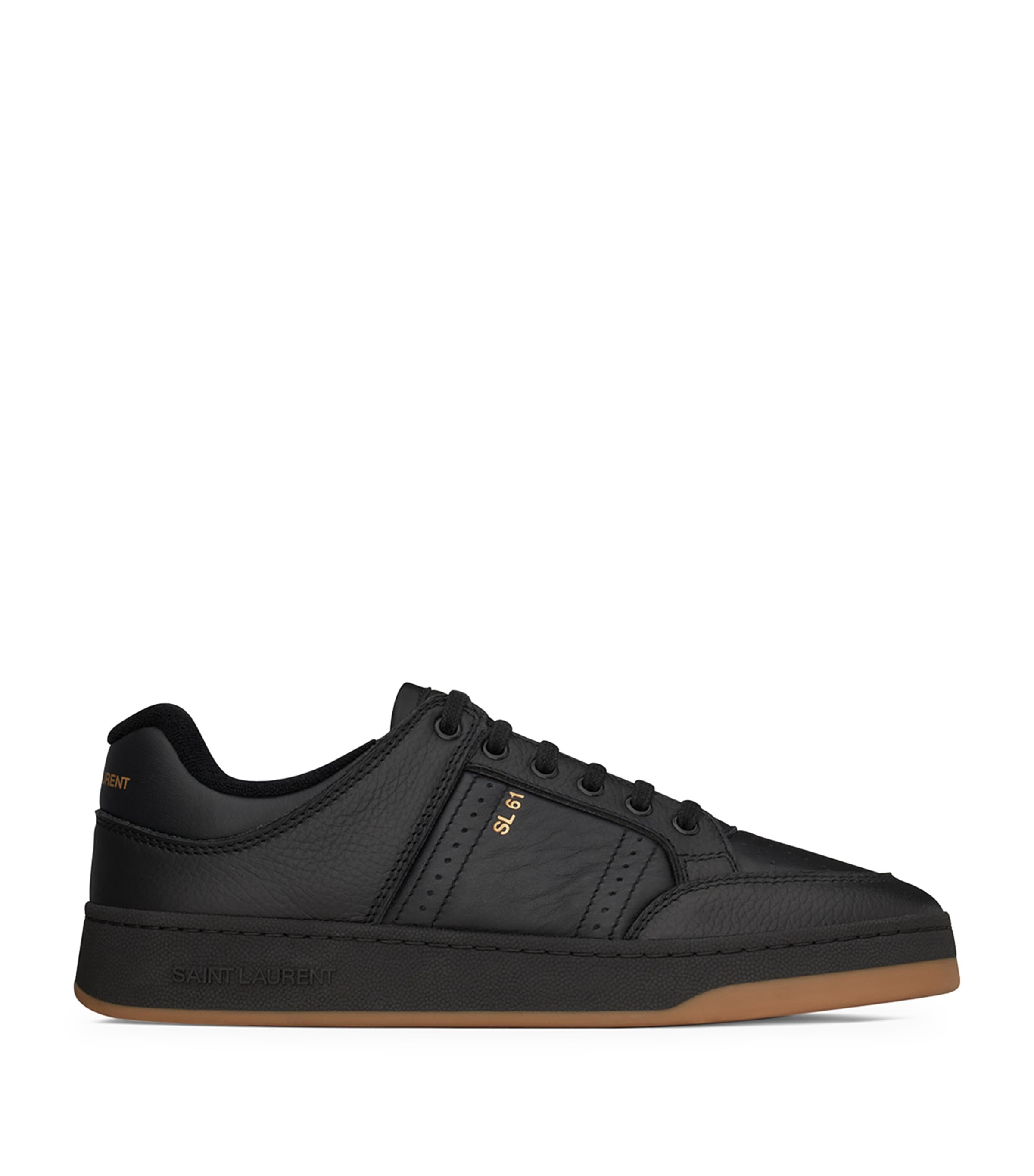 Saint Laurent Leather SL/61 Low-Top Sneakers