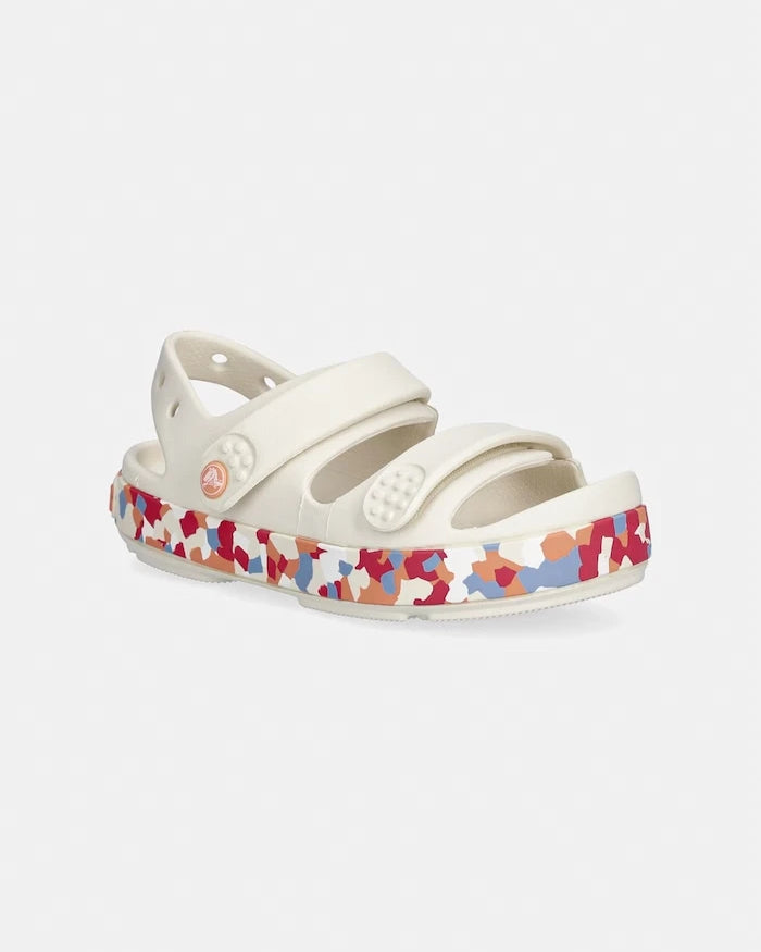 Çocuklar için Crocs sandaletleri CROCBAND CRUISER GLOW CONFETTI BAND SANDAL K