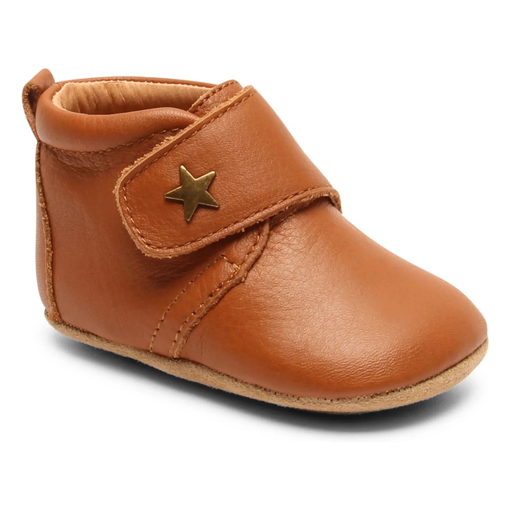 bisgaard - Baby Star slippers | Cognac