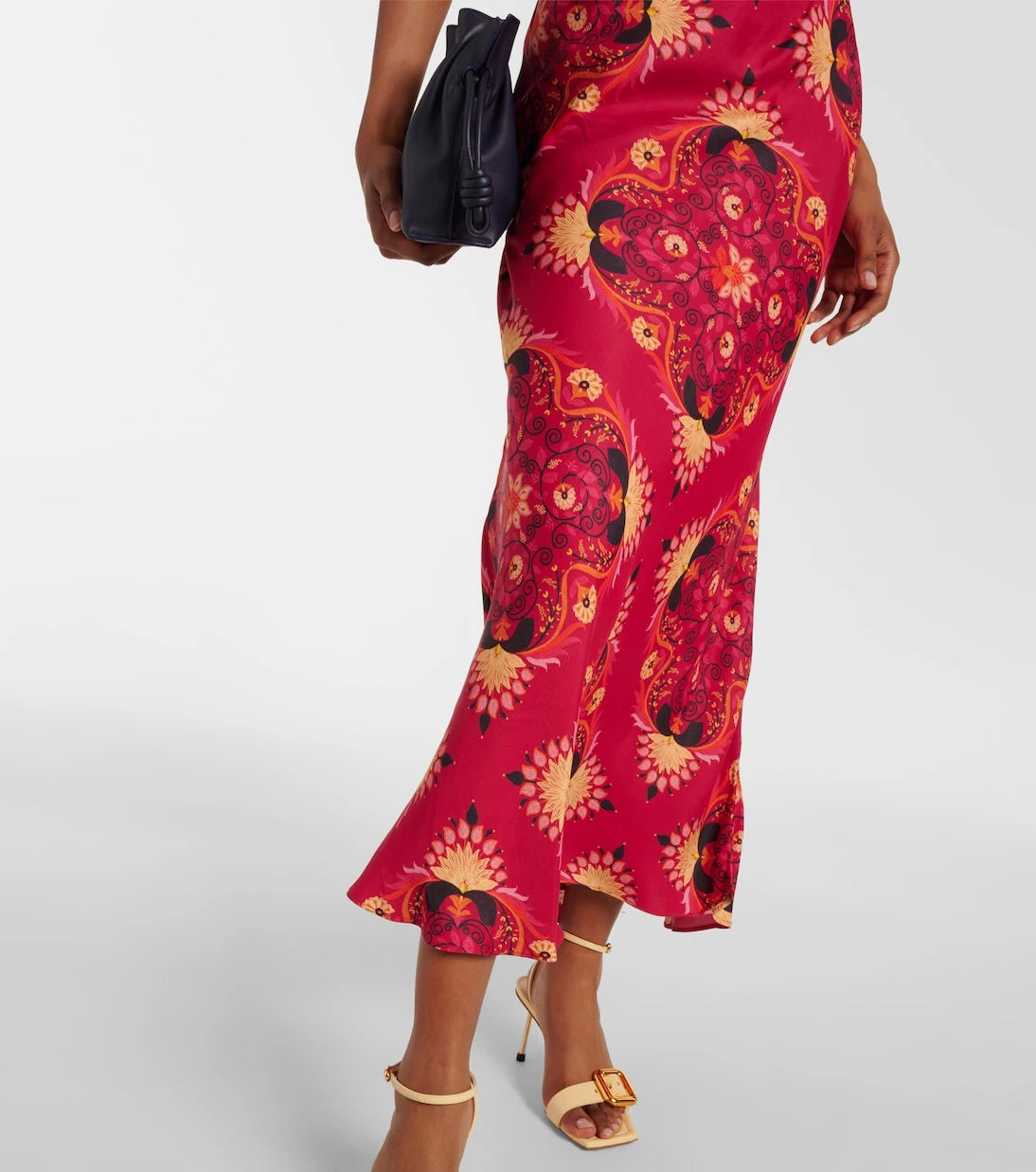 Farm Rio - Printed halterneck maxi dress