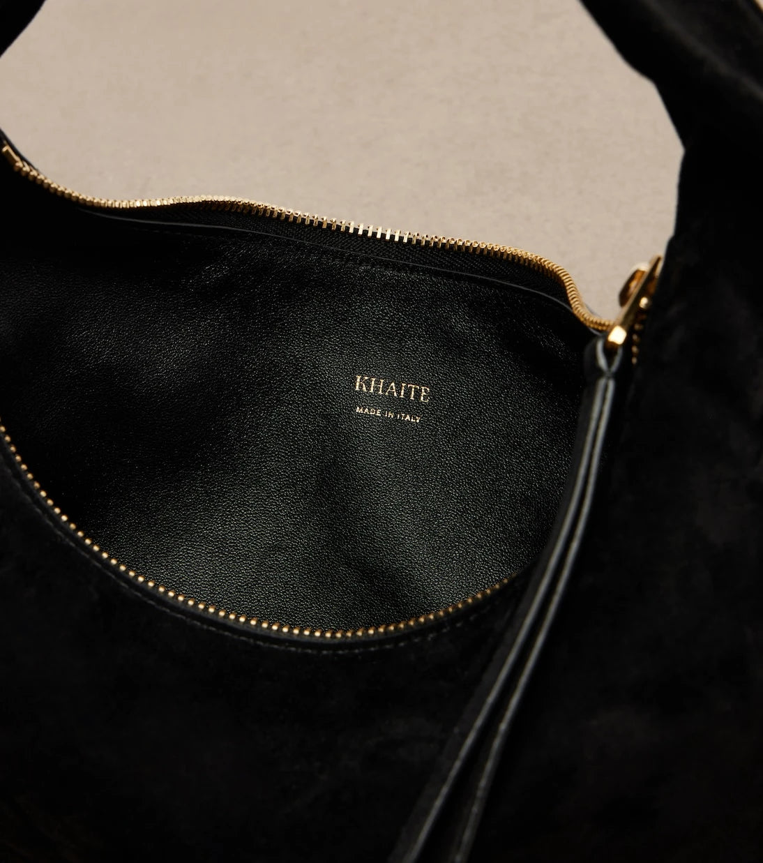 Khaite - Olivia Mini suede shoulder bag