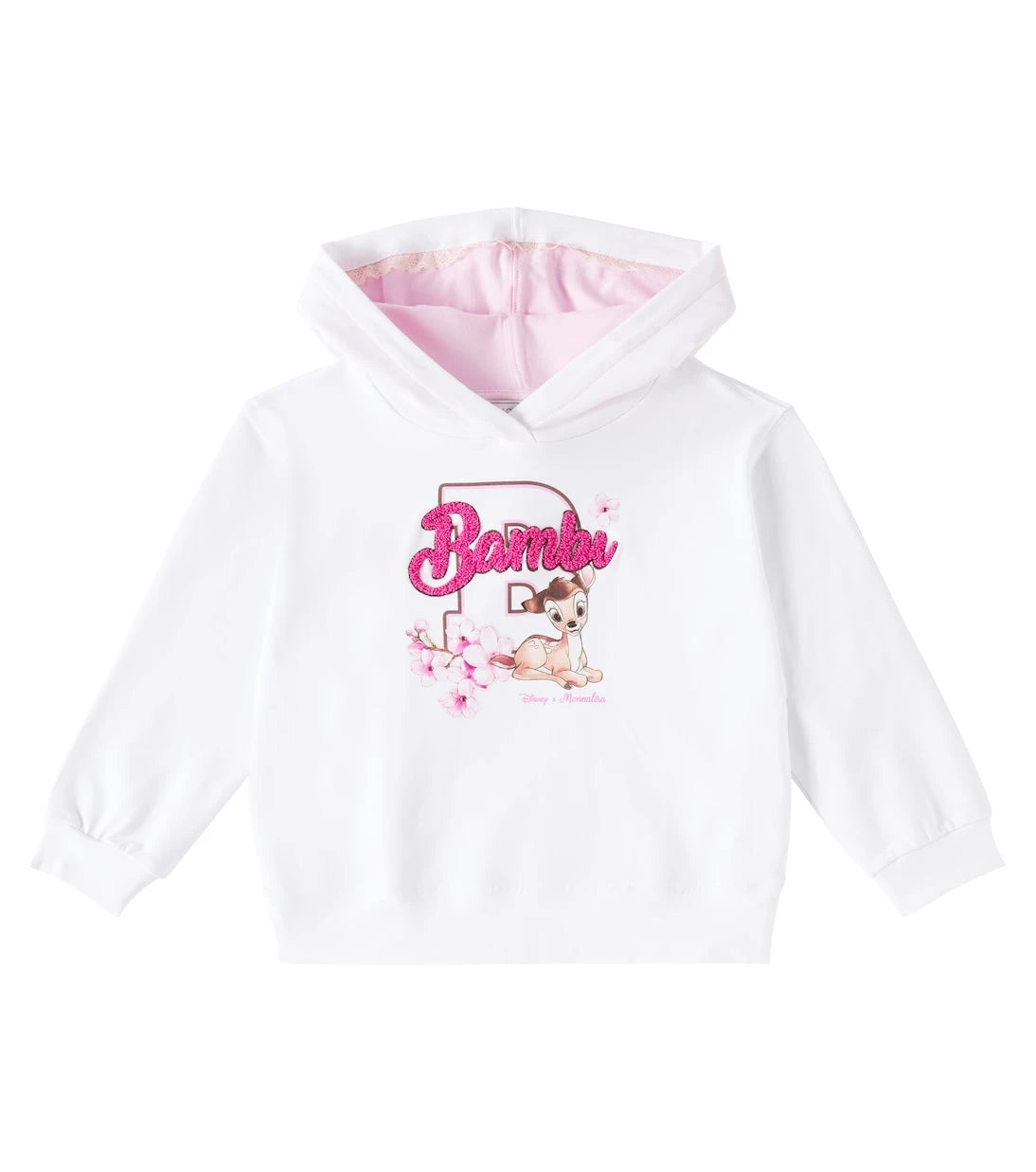 Monnalisa - Cotton-blend hoodie