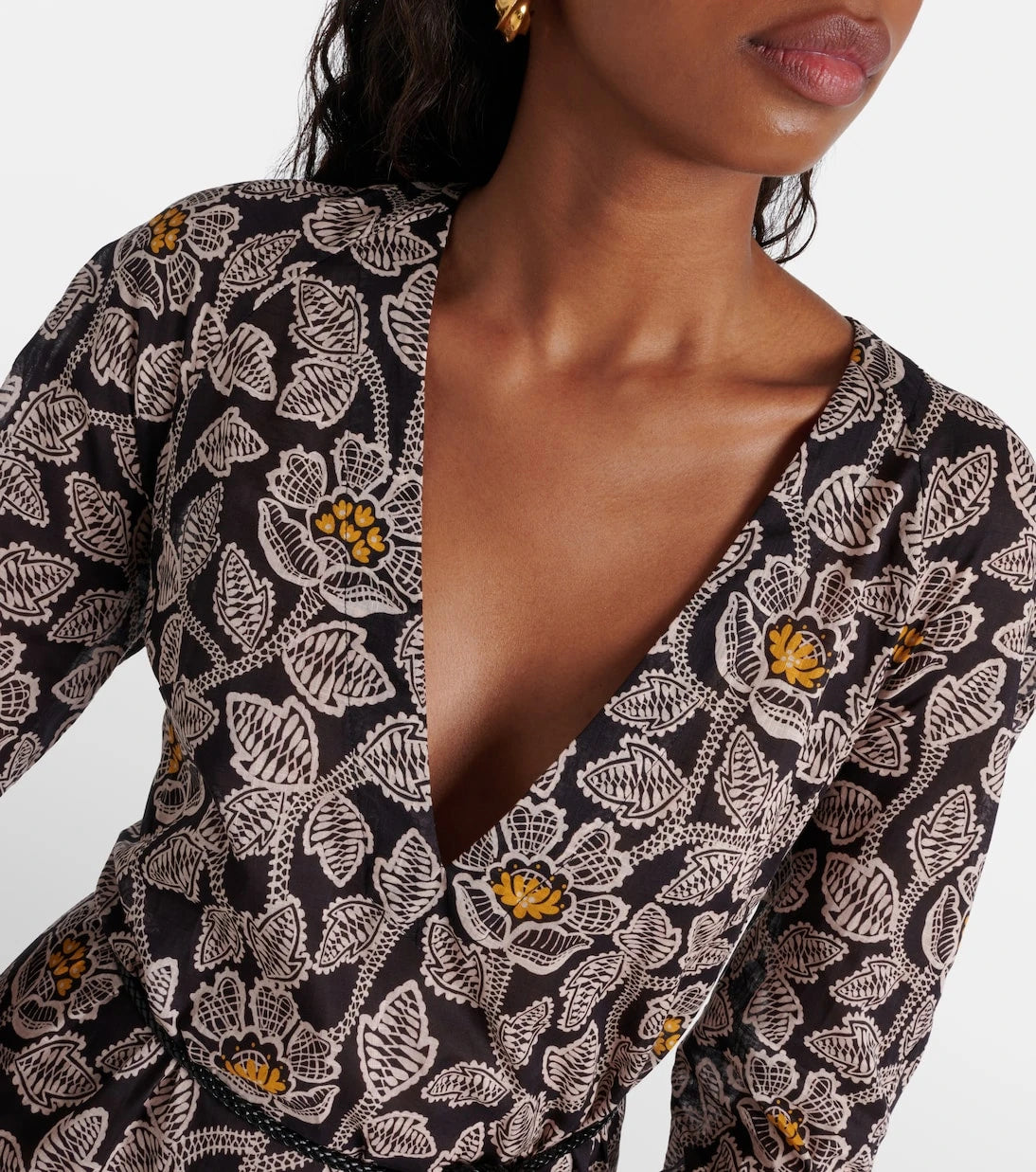 Zimmermann - Ottie floral cotton midi dress
