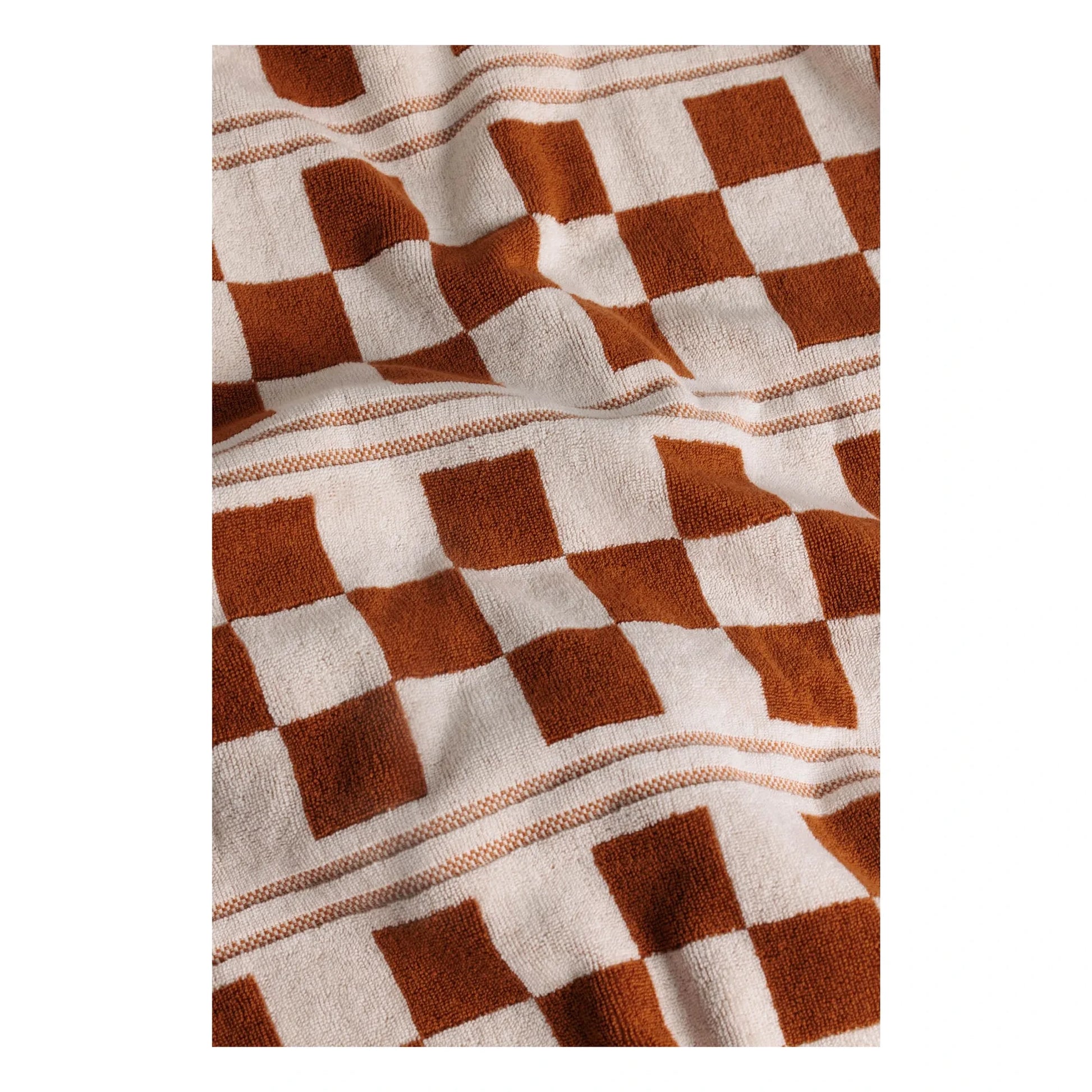 Baina - Busby bath towel | Terracotta