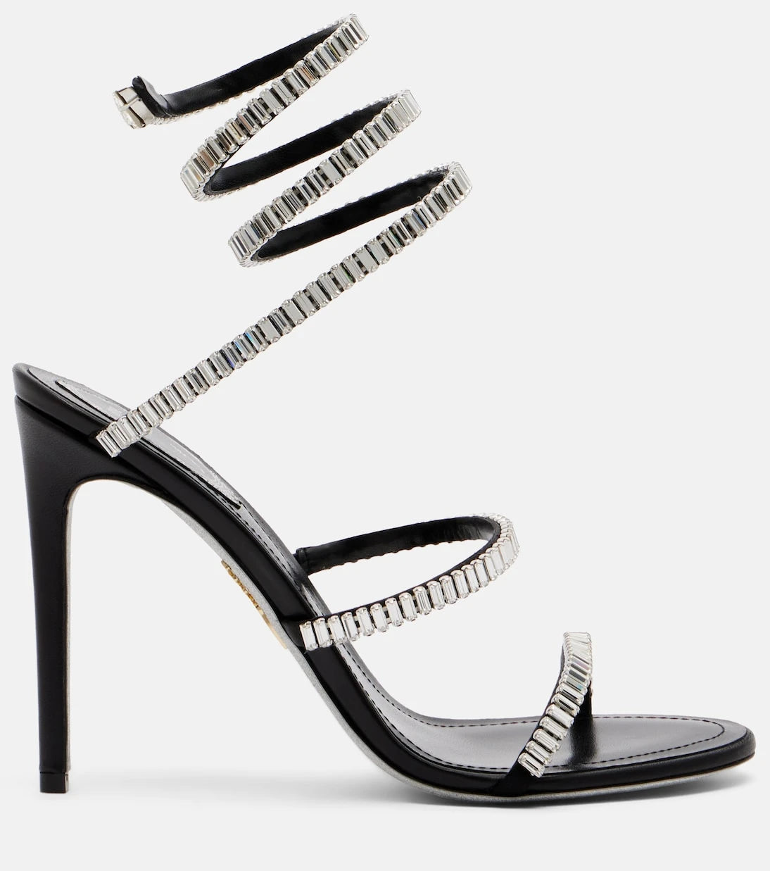 Rene Caovilla - Cleo Spark embellished leather sandals