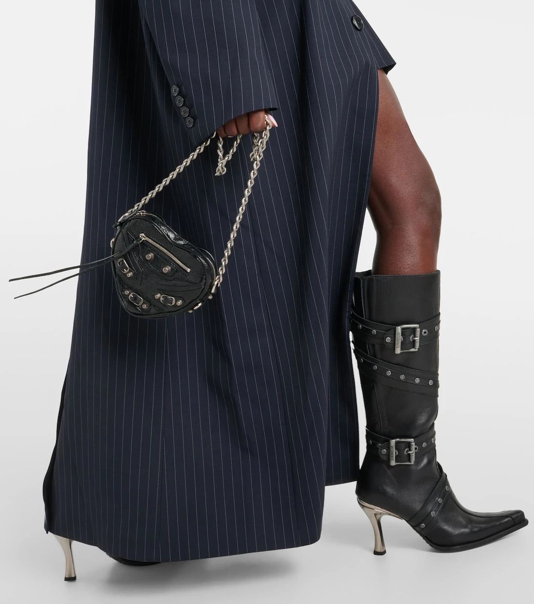 Vetements - Oversized pinstriped wool coat