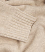 Beige Cashmere Knit Sweater