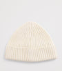 Stone Island Virgin Wool Ribbed Beanie