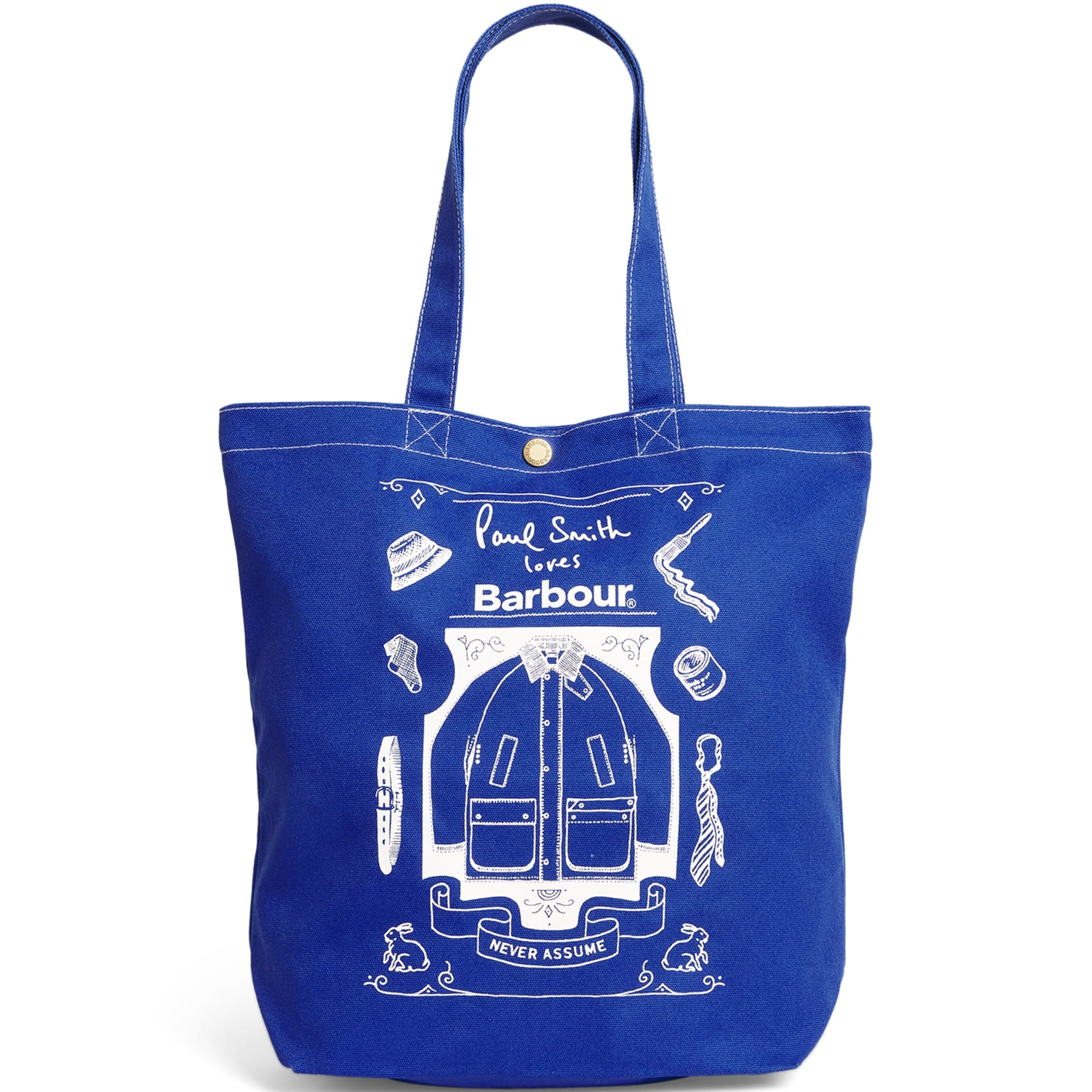 Barbour x Paul Smith Cotton Best in Show Tote Bag