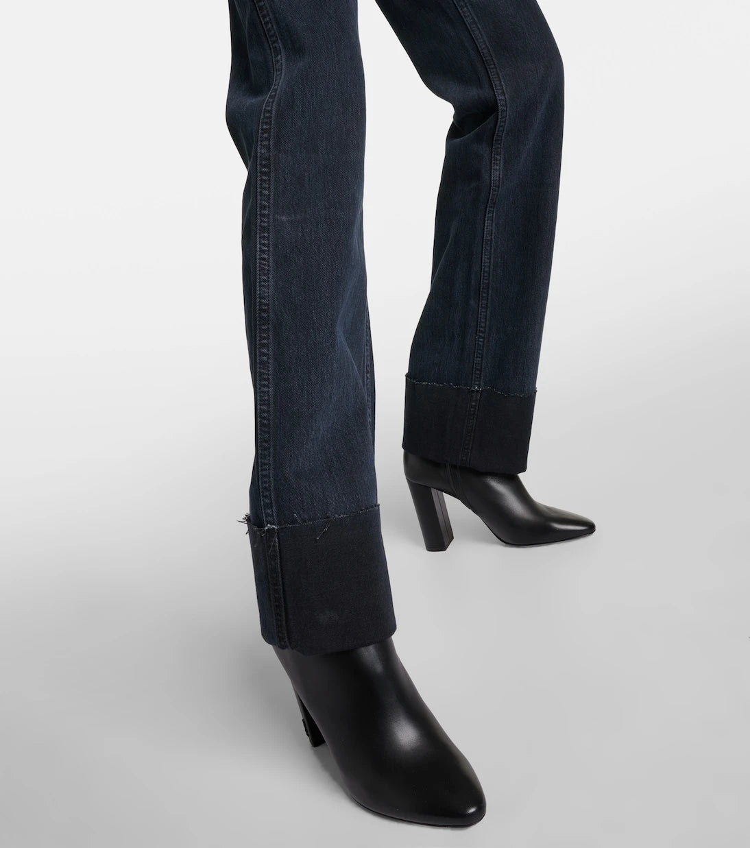Re/Done - High-rise straight jeans